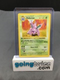 Vintage 1999 Pokemon Base Set Shadowless 1st Edition #37 NIDORINO Trading Card