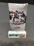 Factory Sealed 2020 Topps Chrome Update Baseball 4 Card Pack