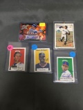 5 Card Lot of CERTIFIED Baseball Autographed Cards from Huge Store Closeout Collection
