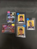 5 Card Lot of CERTIFIED Baseball Autographed Cards from Huge Store Closeout Collection