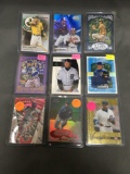 9 Card Lot of SERIAL NUMBERED Baseball Cards from Huge Store Closeout Collection - Some Low #'d!