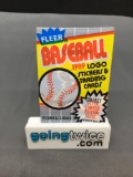 Factory Sealed 1989 FLEER Baseball 15 Card Pack - 1 Sticker - Ken Griffey Jr. Rookie? Bill Ripken FF