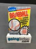 Factory Sealed 1989 FLEER Baseball 15 Card Pack - 1 Sticker - Ken Griffey Jr. Rookie? Bill Ripken FF