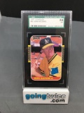 SGC Graded 1987 Donruss #46 MARK MCGWIRE A's Cardinals ROOKIE Baseball Card - NM 84