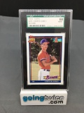 SGC Graded 1991 Topps #333 CHIPPER JONES Braves ROOKIE Baseball Card - NM-MT 88