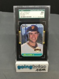 SGC Graded 1987 Donruss #66 WILL CLARK Giants ROOKIE Baseball Card - NM-MT 88