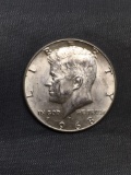 1968 United States Kennedy Silver Half Dollar - 40% Silver Coin from Estate
