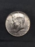 1969 United States Kennedy Silver Half Dollar - 40% Silver Coin from Estate