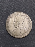 1930 Canada Silver Quarter - 80% Silver Coin from Estate