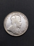 1910 Canada Silver Quarter - 92.5% Silver Coin from Estate - 0.1734 Ounces ASW