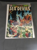 Vintage DC Comics SEA DEVILS #34 Silver Age Comic Book from Estate Collection