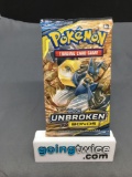 Factory Sealed Pokemon Sun & Moon UNBROKEN BONDS 10 Card Booster Pack