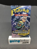 Factory Sealed Pokemon Sun & Moon UNBROKEN BONDS 10 Card Booster Pack