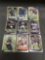 9 Card Lot of FOOTBALL ROOKIE CARDS - Mostly Newer Sets - From Huge Collection