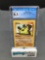 CGC Graded 2000 Pokemon Team Rocket 1st Edition #61 MANKEY Trading Card - NM-MT+ 8.5