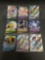 9 Card Lot of Modern Ultra Rare Holofoil Pokemon Cards from Massive Collection