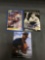 3 Card Lot of SIGNED AUTOGRAPHED Baseball Cards - Mike Blowers, Johnny Logan, Latroy Hawkins