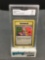 GMA Graded 2000 Pokemon Team Rocket #79 SLEEP! Trading Card - NM 7