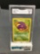 GMA Graded 1999 Pokemon Fossil #46 EKANS Trading Card - NM-MT 8