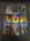 9 Card Lot of REFRACTORS and PRIZMS from Huge Collection with Rookies and Stars - WOW