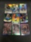 9 Card Lot of REFRACTORS and PRIZMS from Huge Collection with Rookies and Stars - WOW