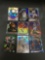 9 Card Lot of REFRACTORS and PRIZMS from Huge Collection with Rookies and Stars - WOW