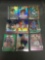 9 Card Lot of REFRACTORS and PRIZMS from Huge Collection with Rookies and Stars - WOW