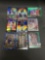 9 Card Lot of REFRACTORS and PRIZMS from Huge Collection with Rookies and Stars - WOW