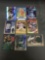 9 Card Lot of SERIAL NUMBERED Sports Cards from Huge Collection with Rares and Stars!