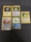 5 Card Lot of Vintage Pokemon Holofoil Rare Trading Cards from Recent Collection Find!