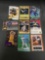 9 Card Lot of SERIAL NUMBERED Sports Cards from Huge Collection with Rares and Stars!