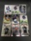 9 Card Lot of FOOTBALL ROOKIE CARDS - Mostly Newer Sets - From Huge Collection