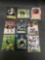 9 Card Lot of FOOTBALL ROOKIE CARDS - Mostly Newer Sets - From Huge Collection