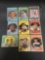 9 Card Lot of 1959 Topps Baseball Vintage Baseball Cards from Huge Collection