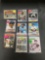 9 Card Lot of 1970's Topps Vintage Baseball Cards with STARS and HALL OF FAMERS! WOW!