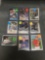 9 Card Lot of BASEBALL ROOKIE Cards - Lots of Hall of Famers - From Huge Collection - WOW