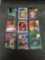 9 Card Lot of BASEBALL ROOKIE Cards - Lots of Hall of Famers - From Huge Collection - WOW