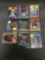 9 Card Lot of REFRACTORS and PRIZMS from Huge Collection with Rookies and Stars - WOW