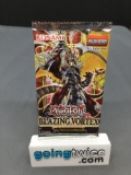 Factory Sealed Yu-Gi-Oh Yugioh BLAZING VORTEX 9 Card Booster Pack