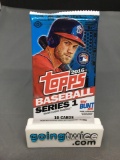 Factory Sealed 2016 Topps Baseball SERIES 1 Hobby Set 10 Card Pack