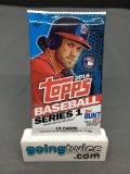 Factory Sealed 2016 Topps Baseball SERIES 1 Hobby Set 10 Card Pack