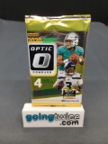 Factory Sealed 2020 Donruss OPTIC Football 4 Card Pack - Justin Herbert Rated Rookie?