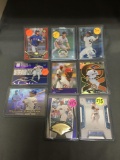 9 Card Lot of SERIAL NUMBERED Baseball Cards from Huge Store Closeout Collection - Some Low #'d!