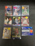 9 Card Lot of SERIAL NUMBERED Baseball Cards from Huge Store Closeout Collection - Some Low #'d!