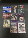 9 Card Lot of SERIAL NUMBERED Baseball Cards from Huge Store Closeout Collection - Some Low #'d!