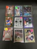 9 Card Lot of SERIAL NUMBERED Baseball Cards from Huge Store Closeout Collection - Some Low #'d!