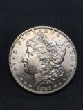 1882-S United States Morgan Silver Dollar - 90% Silver Coin from Estate