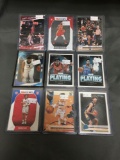 9 Card Lot of BASKETBALL ROOKIE CARDS - Mostly Newer Sets - From Huge Collection