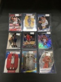 9 Card Lot of BASKETBALL ROOKIE CARDS - Mostly Newer Sets - From Huge Collection