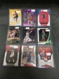 9 Card Lot of BASKETBALL ROOKIE CARDS - Mostly Newer Sets - From Huge Collection